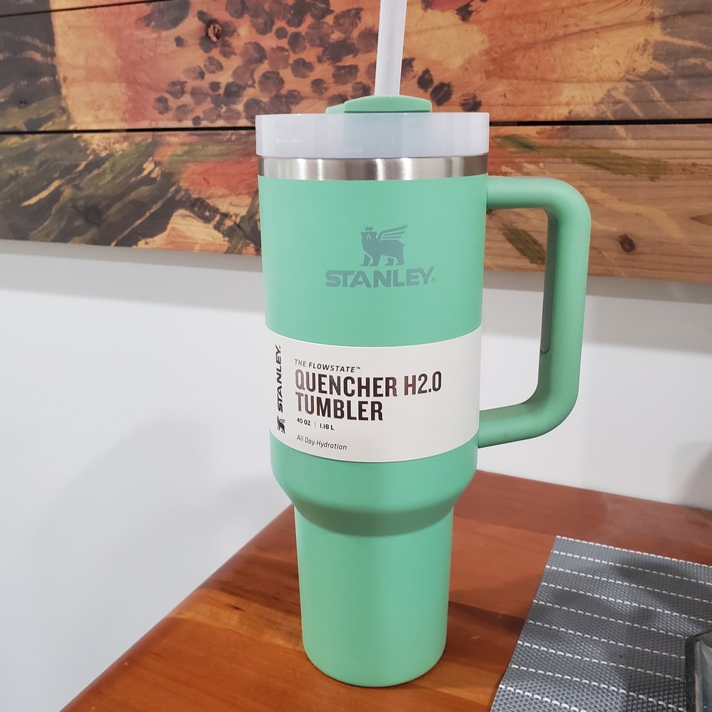 Stanley Mint Green Quencher H2.0 Tumbler